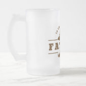 's Werelds beste pater gevriesde Mok van glasbier (Links)