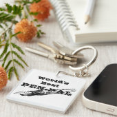 's Werelds beste penpaletenketen Sleutelhanger (Voorkant Rechts)