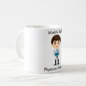 's Werelds BESTE Physician Assistant, man Koffiemok (Voorkant links)