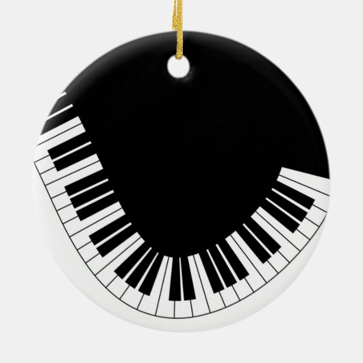 's Werelds beste piano-leraar Ornament | (Achterkant)