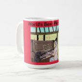 's Werelds beste pianoleraar! Koffiemok (Voorkant links)