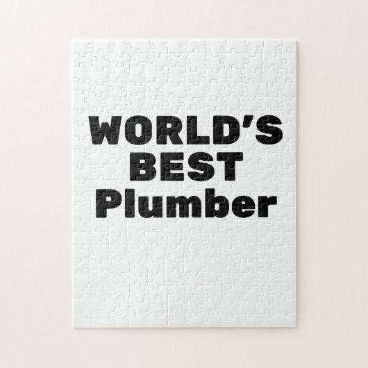 's Werelds beste Plumber Legpuzzel (Verticaal)