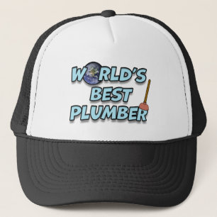 's Werelds beste Plumber T-shirt Trucker Pet