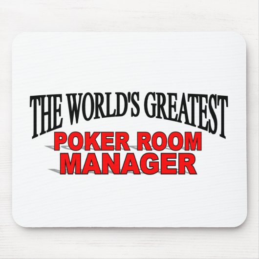 's Werelds beste poker Room manager Muismat (Voorkant)