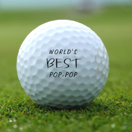 's Werelds beste Pop Pop Golfballen