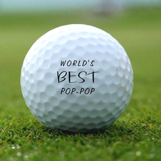 's Werelds beste Pop Pop Golfballen