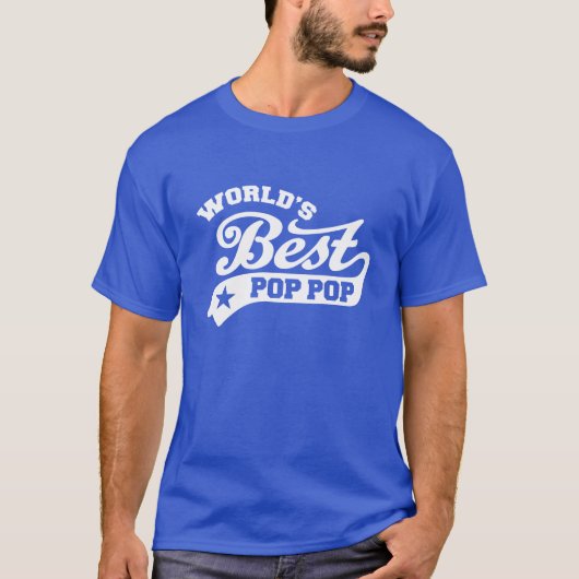's Werelds beste Pop Pop T-shirt (Voorkant)