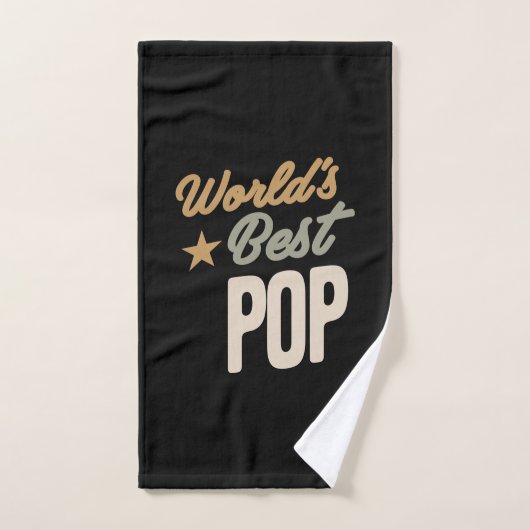 's Werelds beste Pop - vader- en opa-cadeautjes Handdoek (Handdoek)