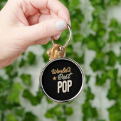 's Werelds beste Pop - vader- en opa-cadeautjes Sleutelhanger (Hand)