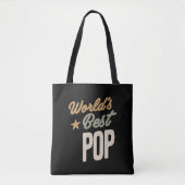 's Werelds beste Pop - vader- en opa-cadeautjes Tote Bag (Voorkant)
