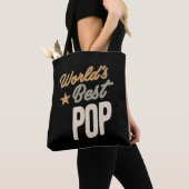 's Werelds beste Pop - vader- en opa-cadeautjes Tote Bag (Dichtbij)