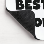 's Werelds beste Poppi Black Text Gifts Muismat (Hoek)