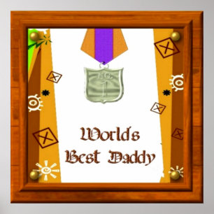 's Werelds beste Poster van papa