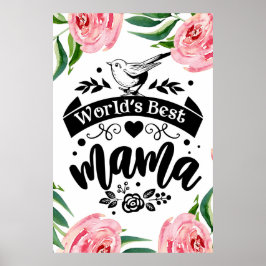 's Werelds beste poster voor mama