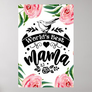 's Werelds beste poster voor mama