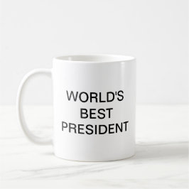's Werelds beste President koffie-Mok Koffiemok