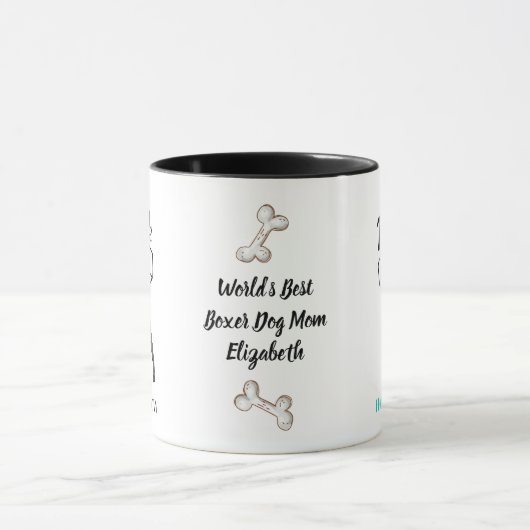's Werelds BESTE PUG DOG MOEDER gepersonaliseerde  Mok (Midden)