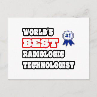 's Werelds beste radiologische technoloog Briefkaart