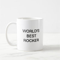 's Werelds beste ROCKER Koffee-Mok