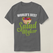 's Werelds beste saladmaker salad Lover Funny Vege T-shirt (Design voorkant)