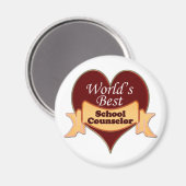 's Werelds beste schooladviseur Magneet (Voorkant / Achterkant)
