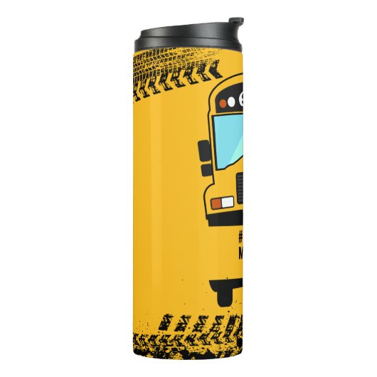 's Werelds beste schoolbuschauffeur Thermosbeker (Gedraaid links)