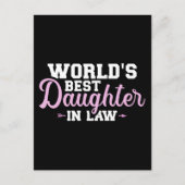 's Werelds beste schoondochter Briefkaart (Voorkant)