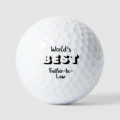 's Werelds beste schoonvader Golfballen (Voorkant)