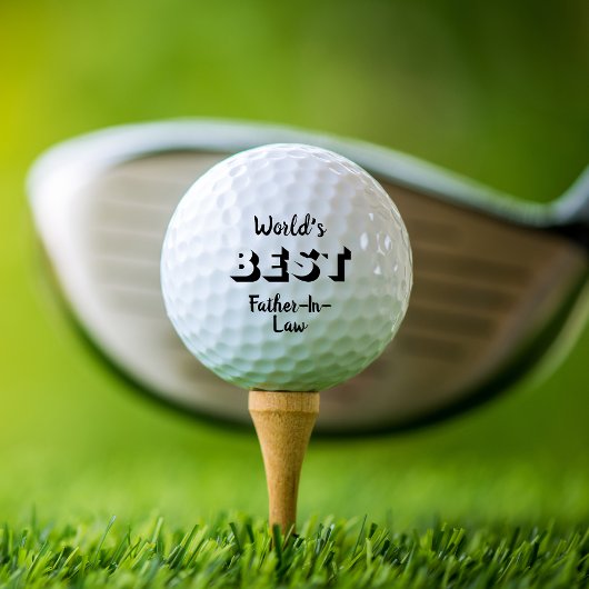 's Werelds beste schoonvader Golfballen