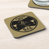 's Werelds beste schoonzus Bier Onderzetter (Linkerzijde)