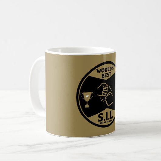 's Werelds beste schoonzus Koffiemok (Voorkant links)