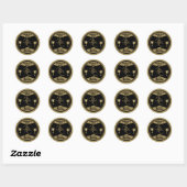 's Werelds beste schoonzus Ronde Sticker (Vel)