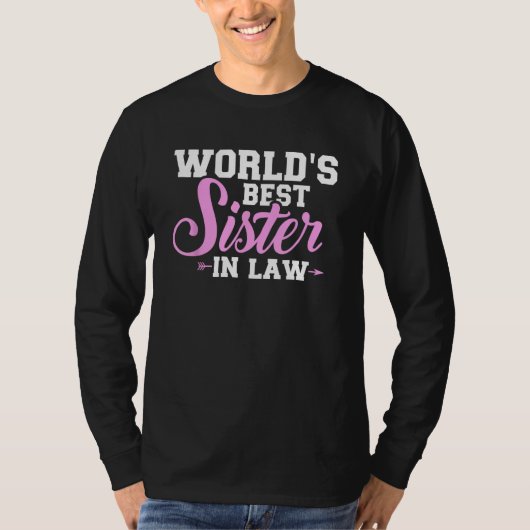 's Werelds beste schoonzus T-shirt (Voorkant)