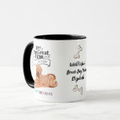 's Werelds BESTE SHAR PEI DOG MAM Gepersonaliseerd Mok (Voorkant links)