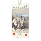 's Werelds beste sjabloon voor fototekst Luchtverfrisser (Links)