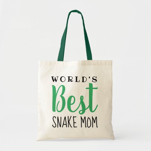 's Werelds Beste Slangenmoeder -  Tote Bag (Voorkant)