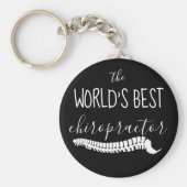 's Werelds beste Sleutelhanger van chiropractor (Voorkant)