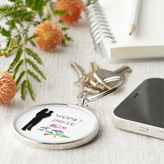 's Werelds beste Sleutelhanger van mama (Zijkant)