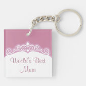 's Werelds beste Sleutelhangers voor meisjes (Achterkant)