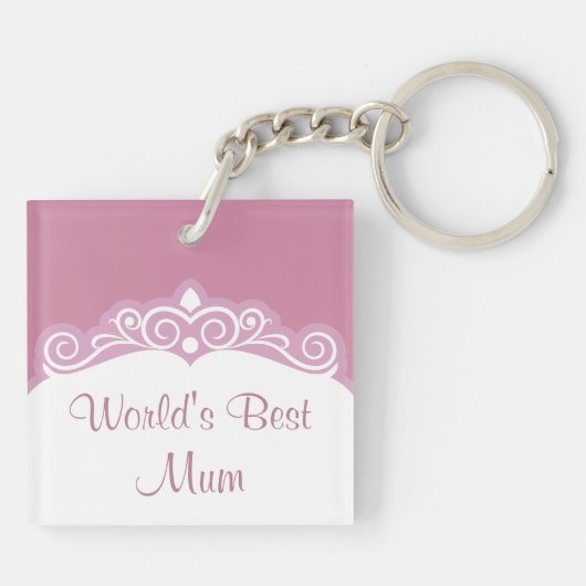 's Werelds beste Sleutelhangers voor meisjes (Achterkant)