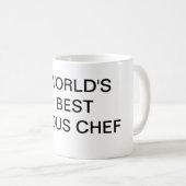 's Werelds beste sous Chef-Mok Koffiemok (Voorkant rechts)