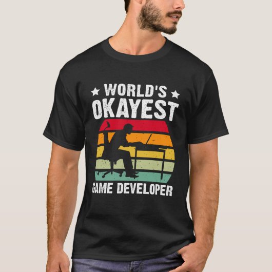's Werelds beste spelontwikkelaar T-shirt (Voorkant)