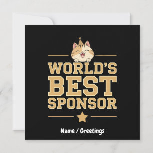 'S Werelds Beste Sponsor Ooit Voedselbank Vrijwill Kaart