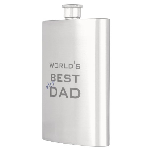 's Werelds beste Stepdad Classic Flask Flacon (Links)