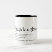 's Werelds beste Stepdochterdefinitiefilm Tweekleurige Koffiemok (Center)