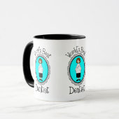 's Werelds beste tandheelkundige T - shirts en ges Mok (Voorkant links)