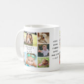 's Werelds beste tante fotocollage Koffiemok (Voorkant links)