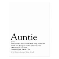Mijn tante is mijn beste verjaardagscadeau