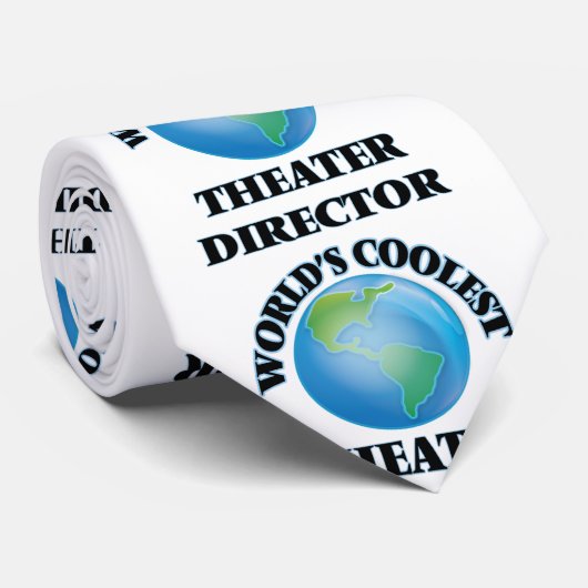 's Werelds beste theaterdirecteur Stropdas (Opgerold)