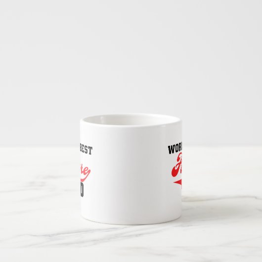 's Werelds Beste Toekomst Papa Gifts Espresso Kop (Voorkant)